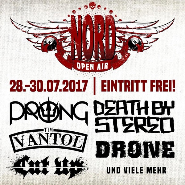 Party Flyer: 8. Nord Open Air am 30.07.2017 in Essen